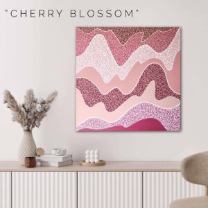 CHERRY BLOSSOM - Unique & Original Hand Painted Artworks | Nikki Silk