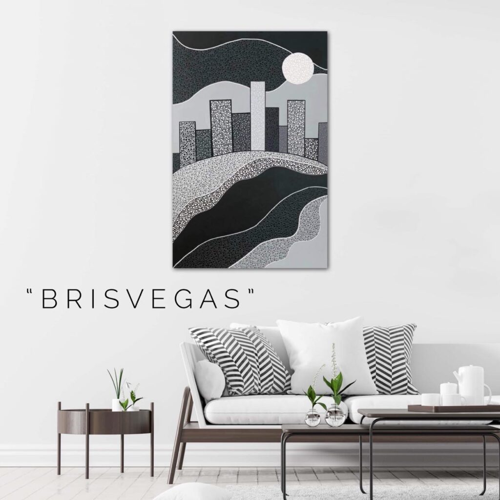 BRISVEGAS Custom Artwork Commission Unique & Original Hand Painted