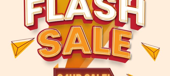 SUNDAY FUNDAY FLASH SALE