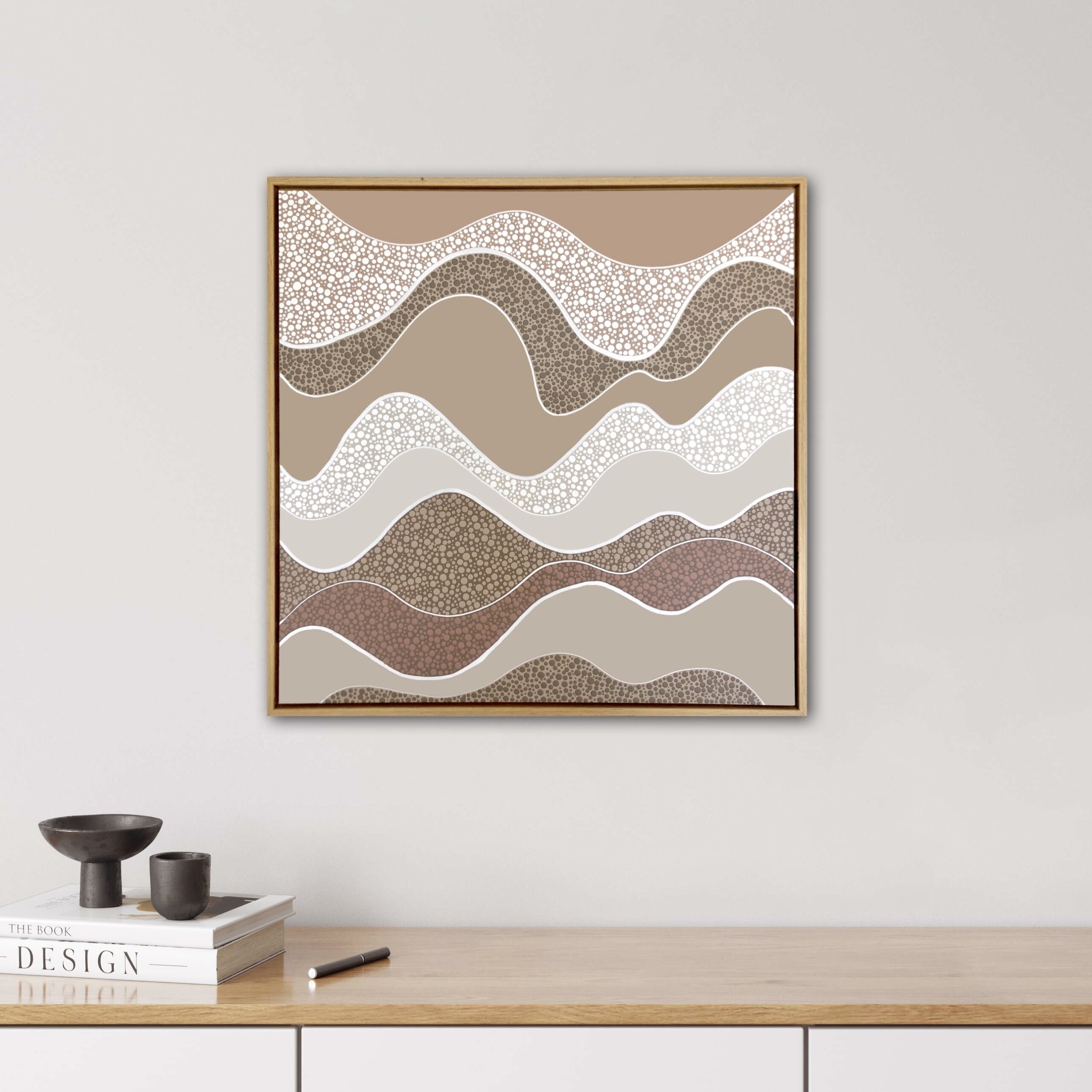 SAND DUNES Unique & Original Hand Painted Artworks Nikki Silk