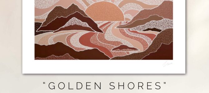 “GOLDEN SHORES” – PRINT “GOLDEN SHORES” – PRINT