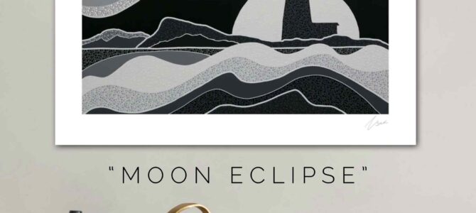 “MOON ECLIPSE” – PRINT “MOON ECLIPSE” – PRINT